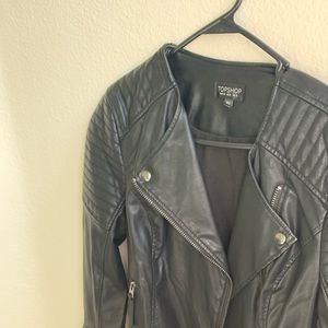 Top shop leather jacket